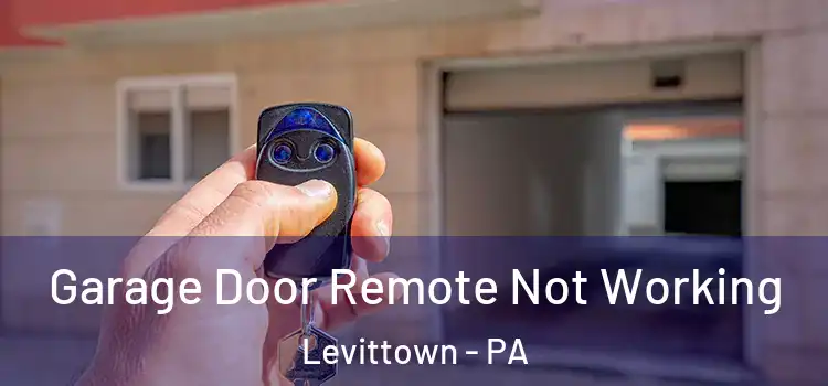  Garage Door Remote Not Working Levittown - PA