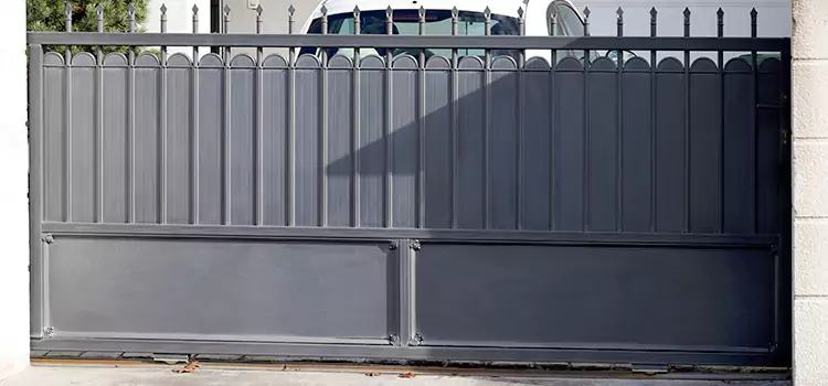 Metal Driveway Gate Installation Levittown